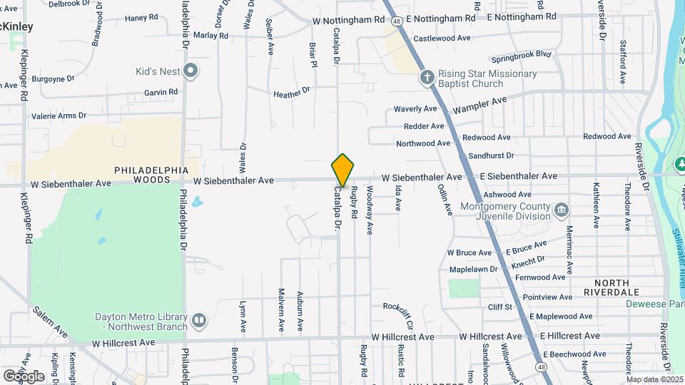 2926 Catalpa Dr. Map and Location Details