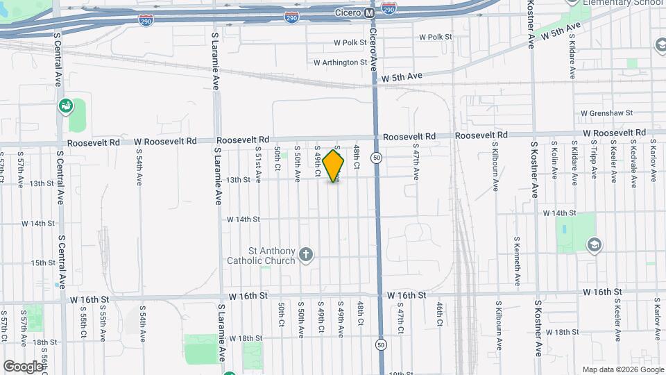 1310 S 49th Ave Map and Location Details