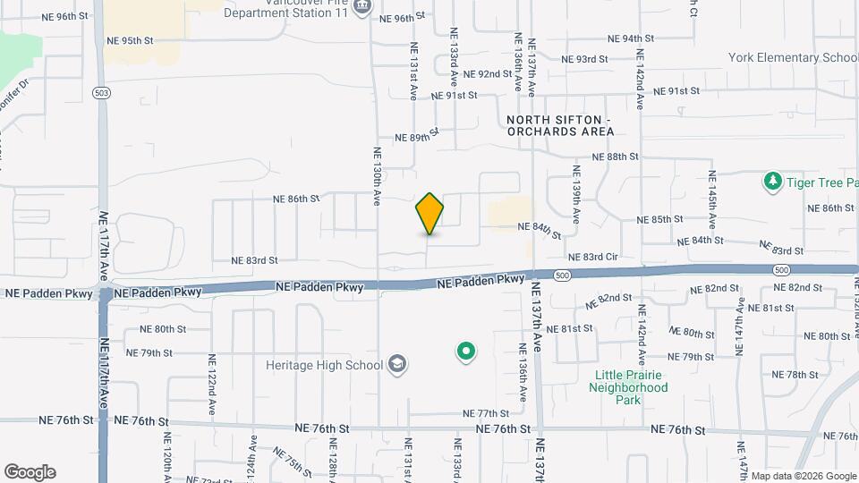 13200 NE 83rd Wy Map and Location Details