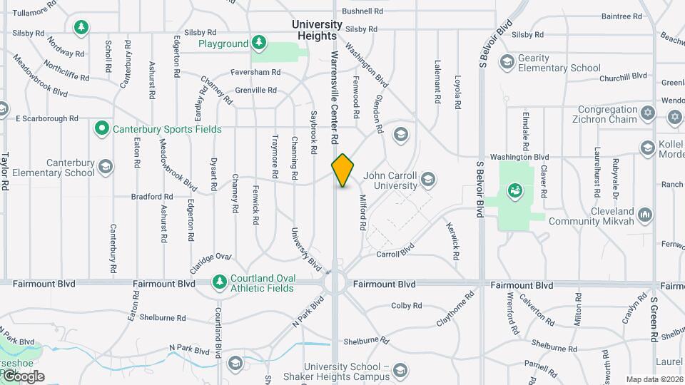 2539 Warrensville Center Rd Map and Location Details