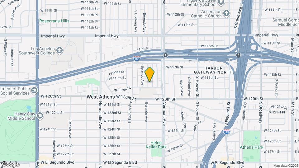 11837 S New Hampshire Ave Map and Location Details