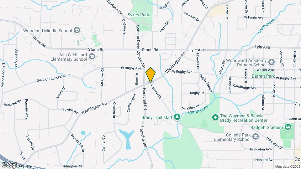 3441 Fairway Dr Map and Location Details