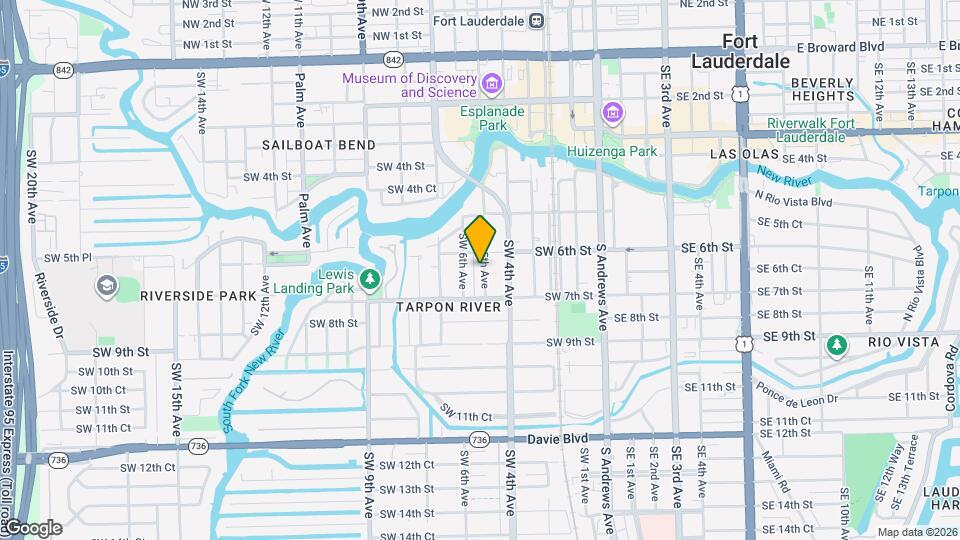 617 SW 5th Ave Mapa y Detalles de la Ubicación