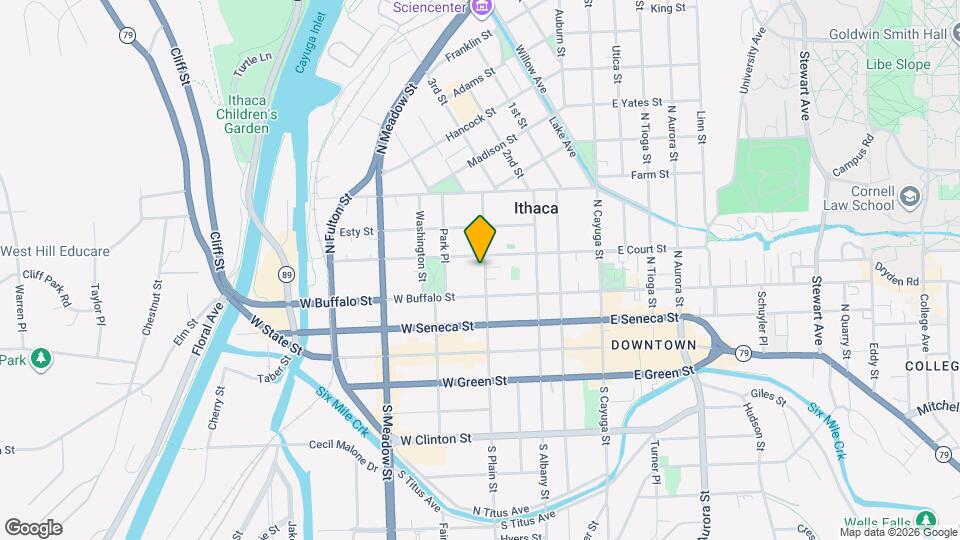 322 N Plain St Map and Location Details