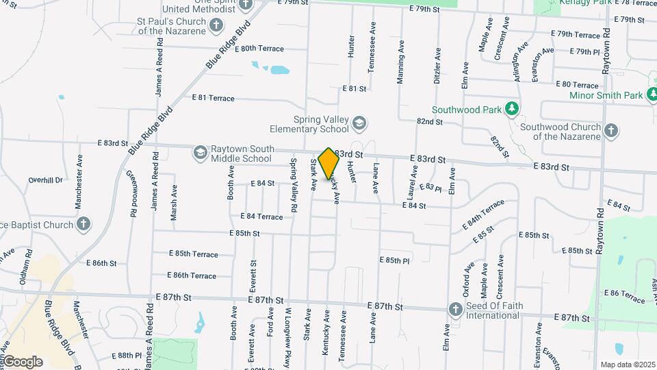 8310 Kentucky Ave Map and Location Details