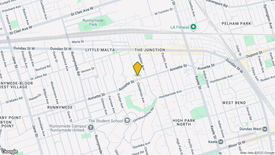 262 Annette St Map and Location Details