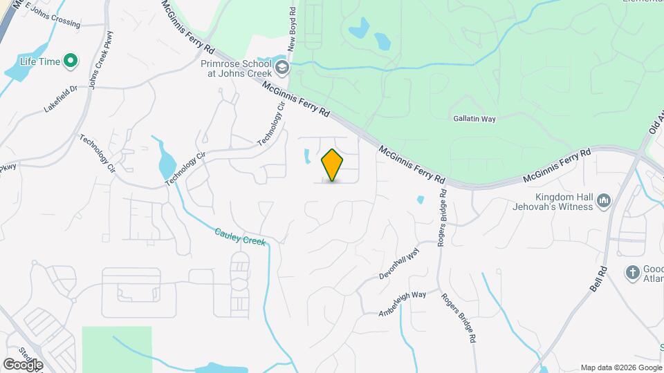 7190 Belcrest Dr Map and Location Details