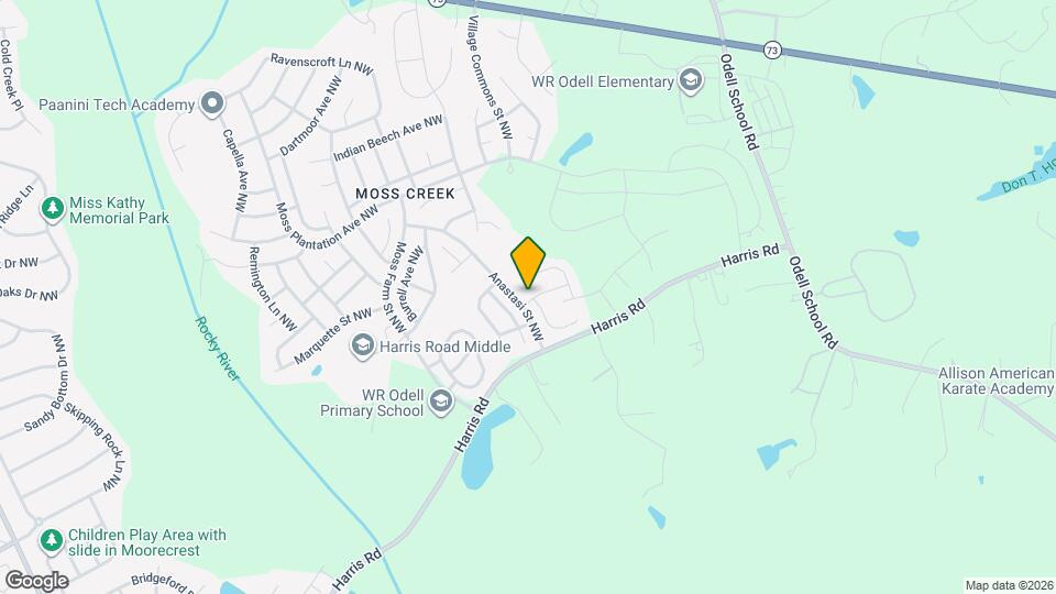 9407 Pepperidge Ave NW Map and Location Details