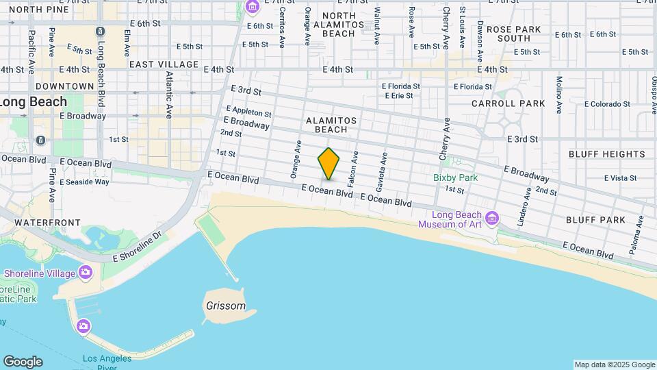 1315 E Ocean Blvd Map and Location Details