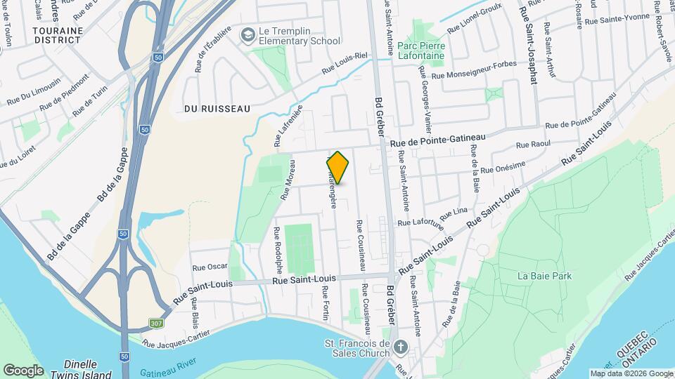 95 Marengère Rue Map and Location Details