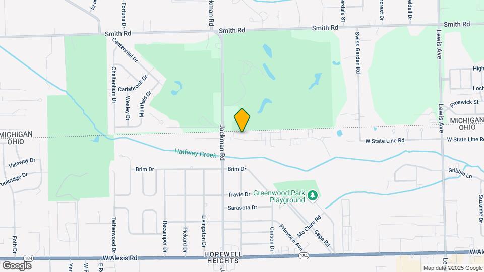 1614 Brooke Park Dr Map and Location Details