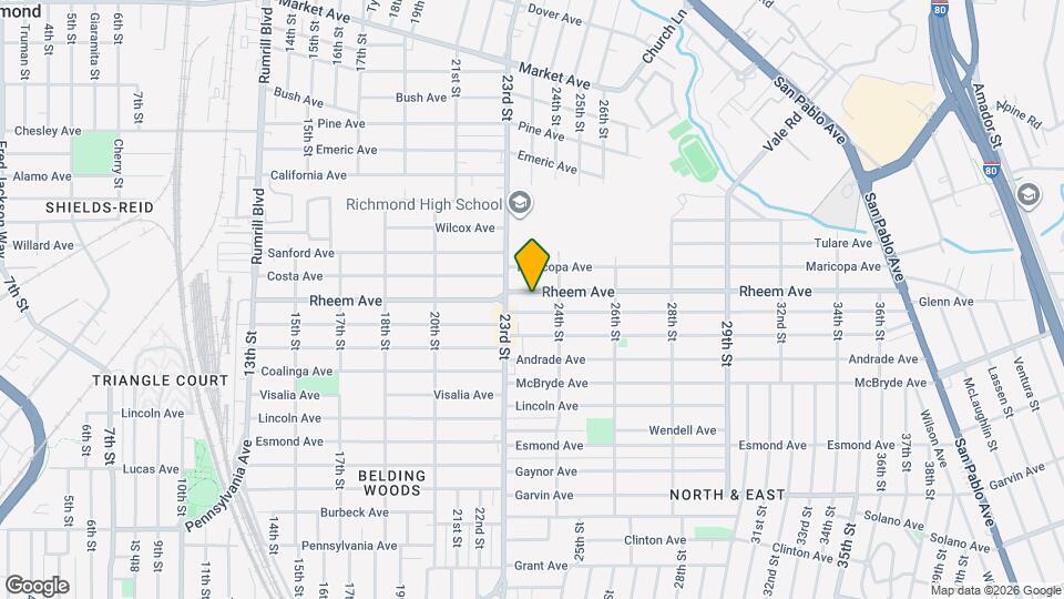 2340 Rheem Ave Mapa y Detalles de la Ubicación
