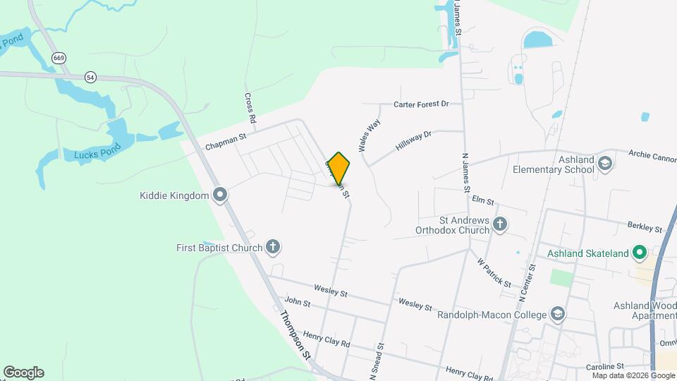 702 Chapman St Map and Location Details