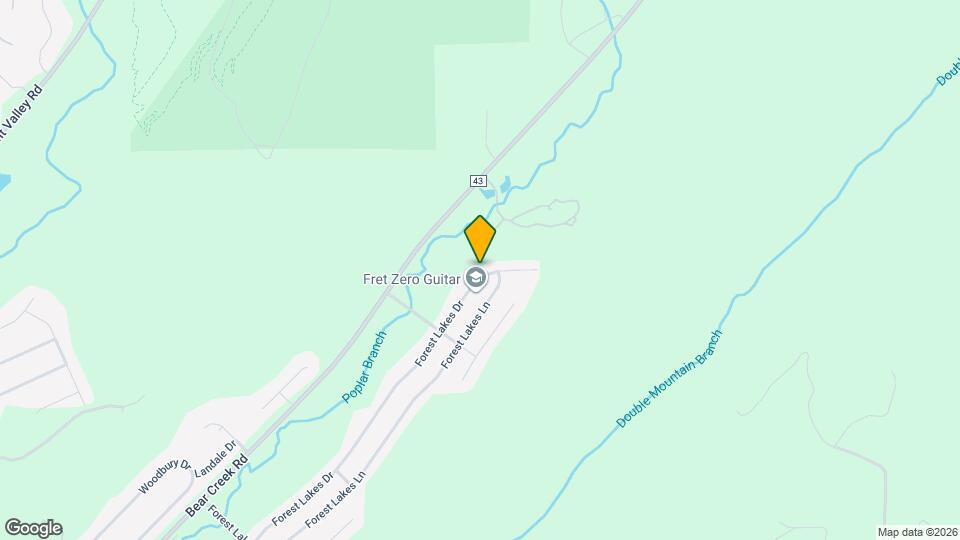 306 Forest Lakes Dr Mapa y Detalles de la Ubicación