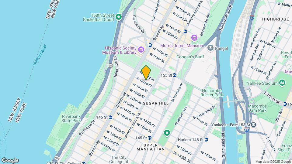 519 W 152nd St Mapa y Detalles de la Ubicación