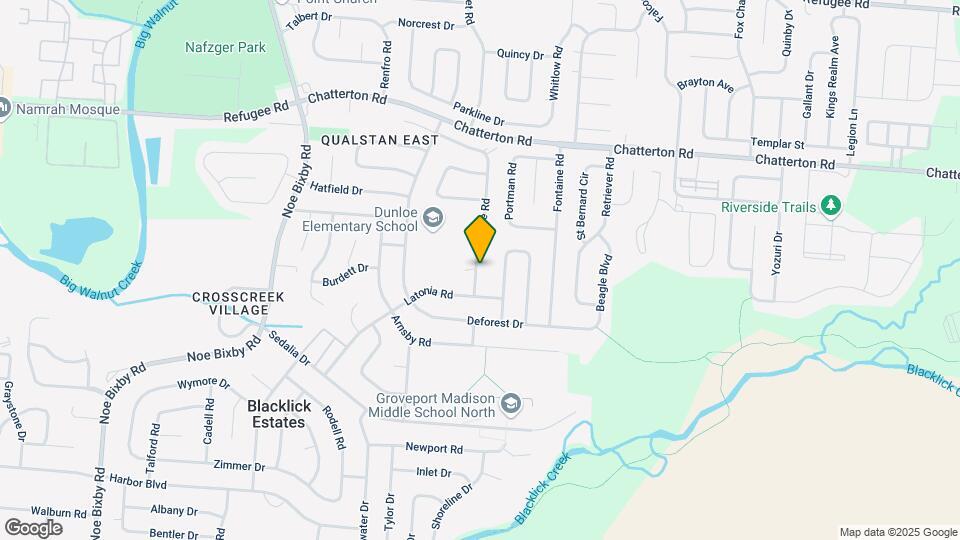 3302 Sundale Rd Map and Location Details
