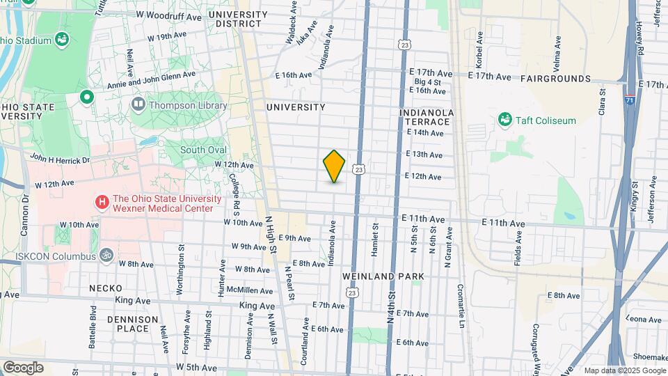 156-158 Chittenden Ave Map and Location Details