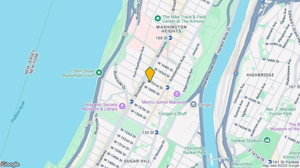 566 W 161St St Map and Location Details