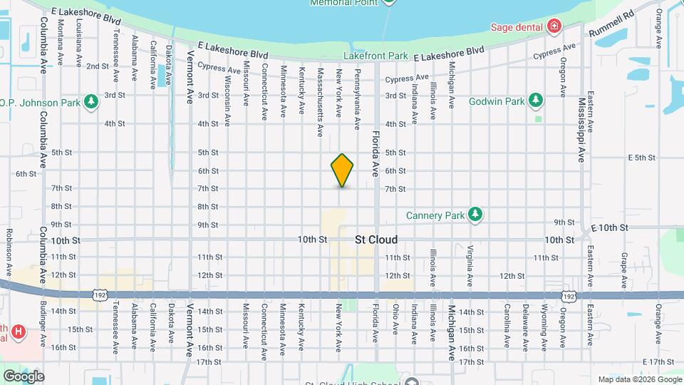 701 New York Ave Map and Location Details