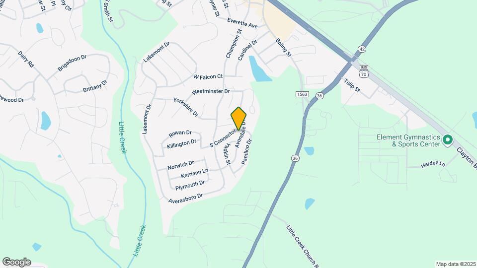 932 Avondale Dr Mapa y Detalles de la Ubicación