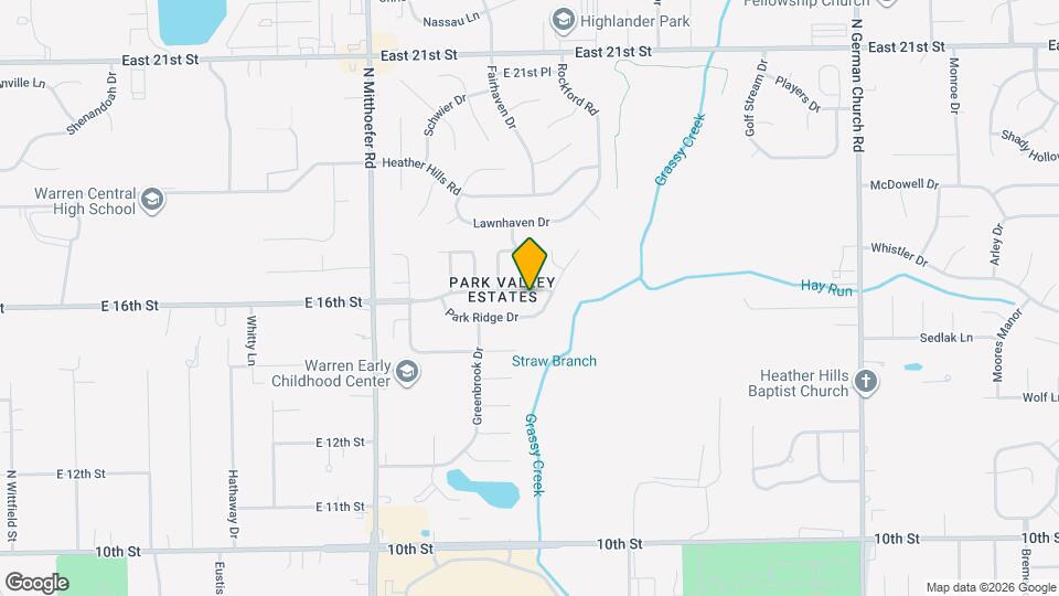 10311 Park Valley Dr Map and Location Details