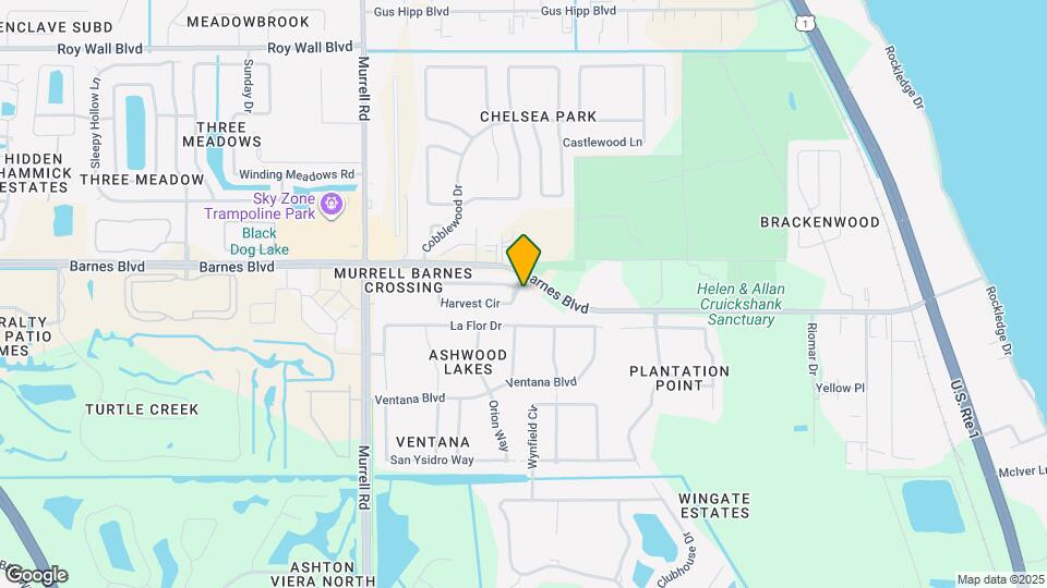 3825 Harvest Cir Map and Location Details