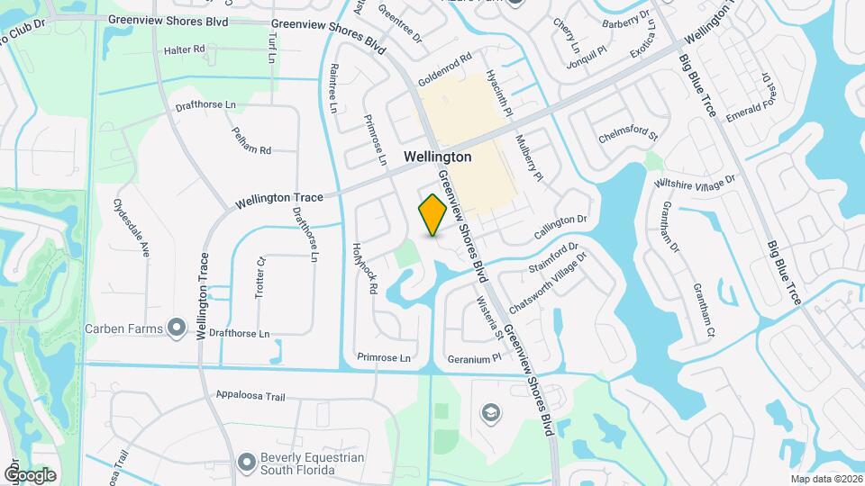 1593 Hawthorne Pl Map and Location Details