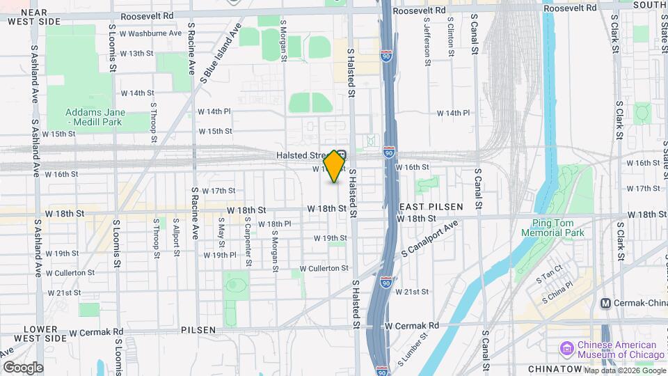 1700 S Newberry Ave Map and Location Details