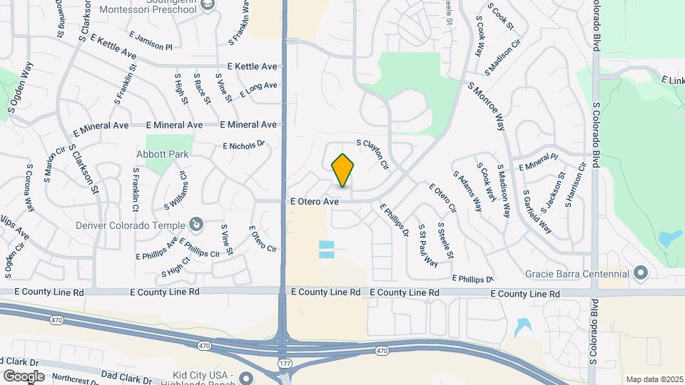 2797 E Nichols Cir Map and Location Details