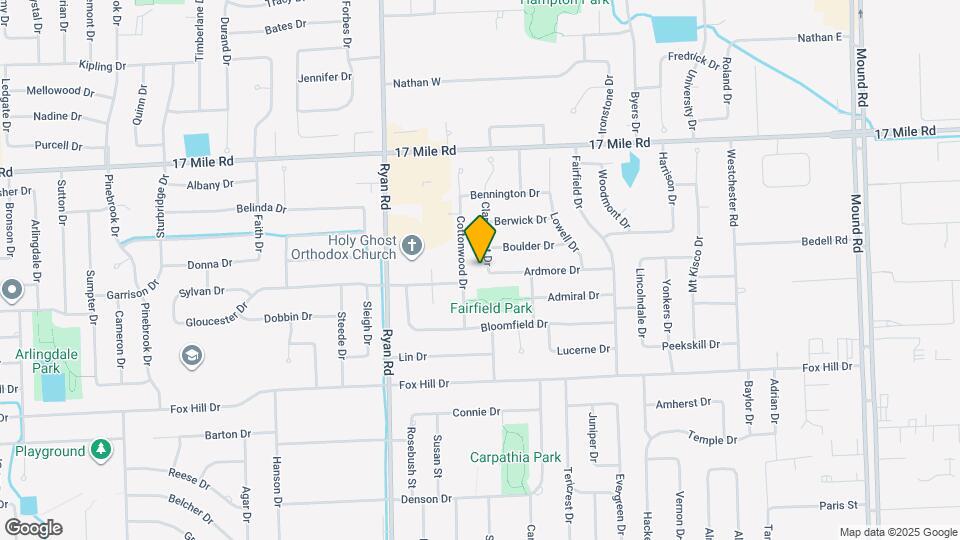 38527 Claremont Dr Map and Location Details