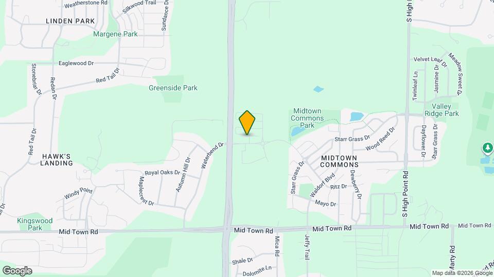 8504 Mansion Hill Ave Map and Location Details