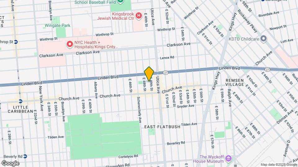 374 E 49th St, Unit A4 Map and Location Details