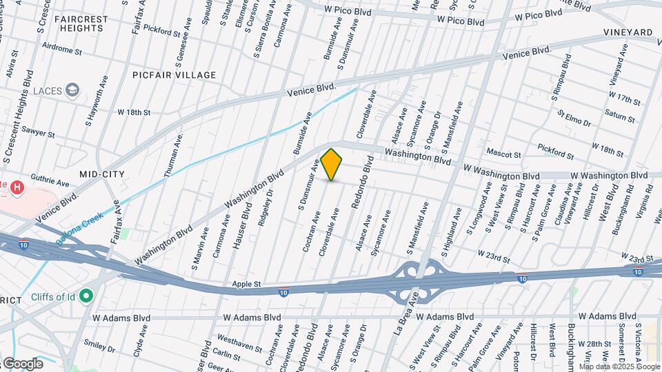2104 S Cochran Ave Map and Location Details