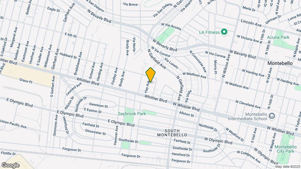 728 Hay Ave Mapa y Detalles de la Ubicación