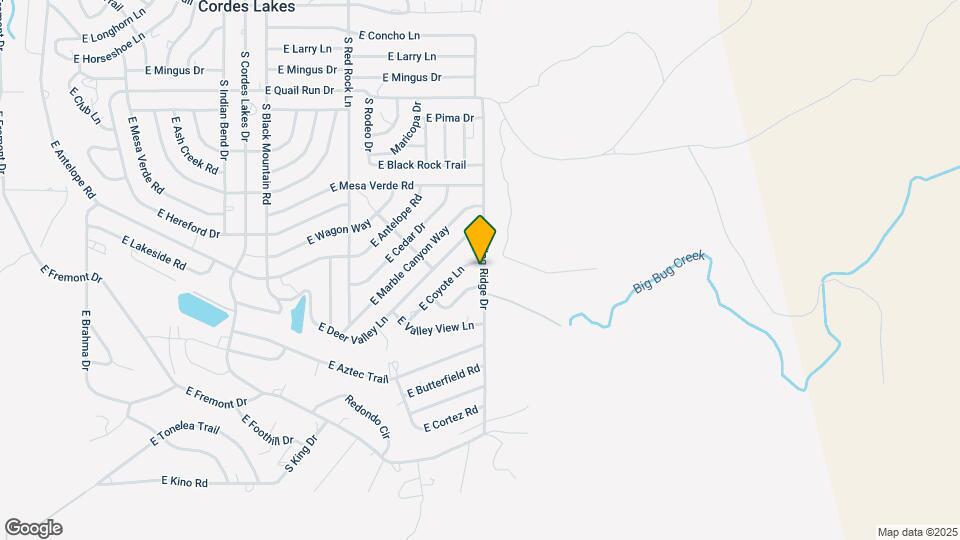 16426 S Rolling Ridge Dr Map and Location Details