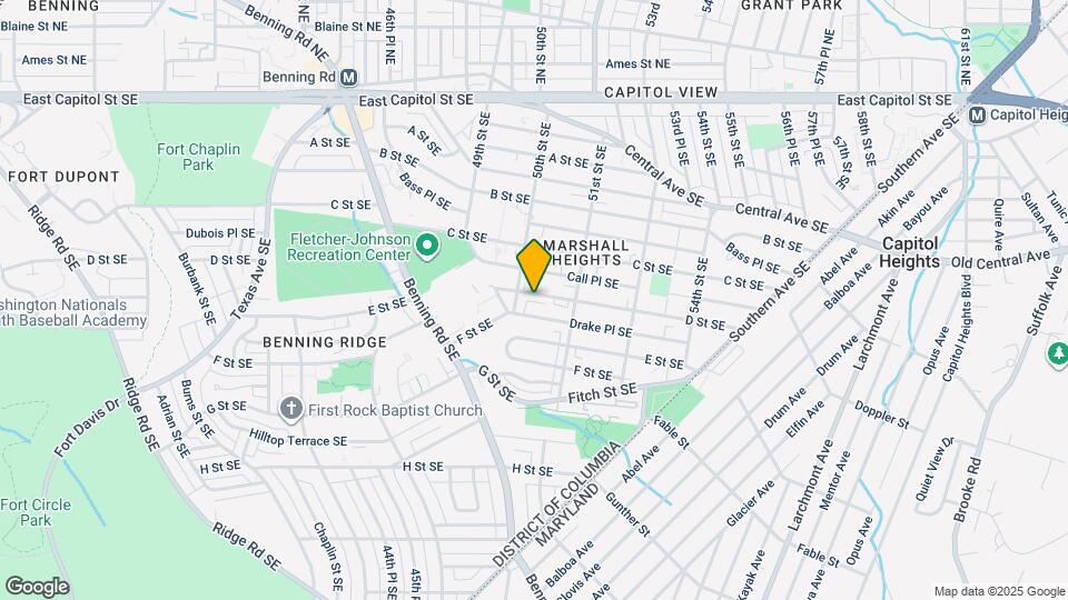 5009 D St SE Mapa y Detalles de la Ubicación