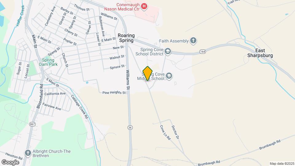 Roaring Spring Commons Apartments and Nearby Roaring Spring Apartments