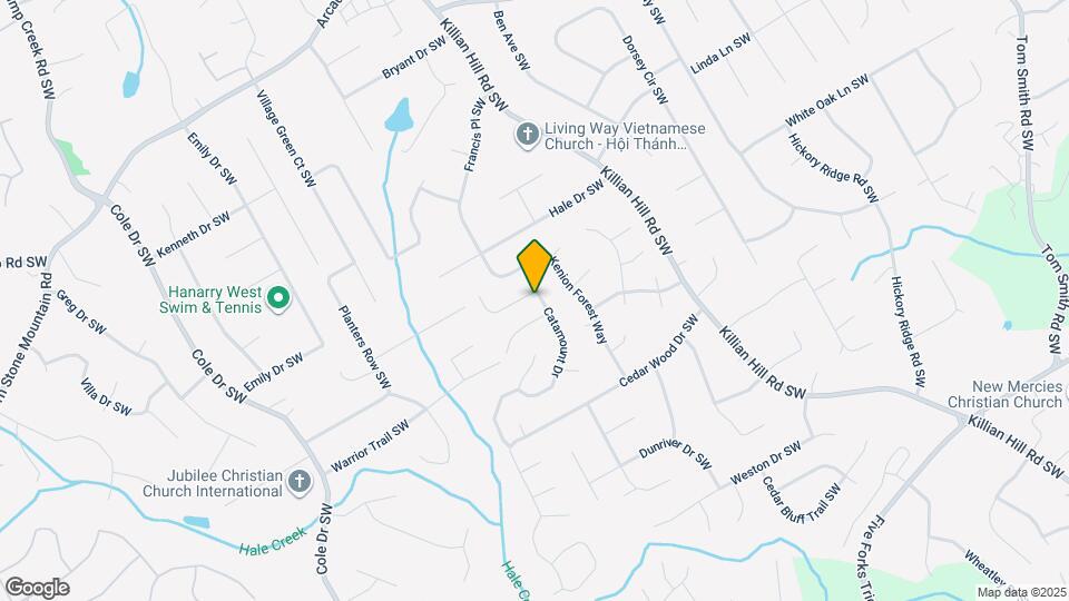 4289 Catamount Dr Map and Location Details