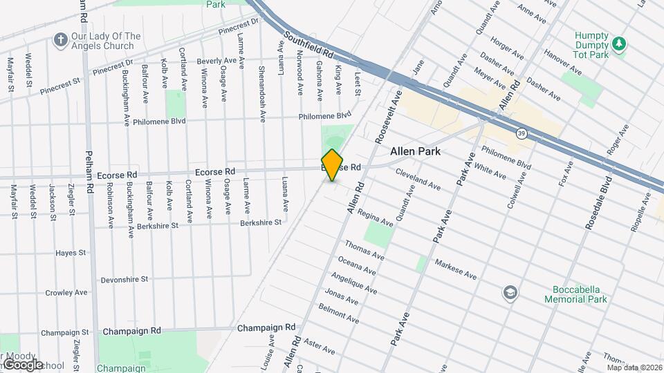 7305-7325 Arno Ave Map and Location Details