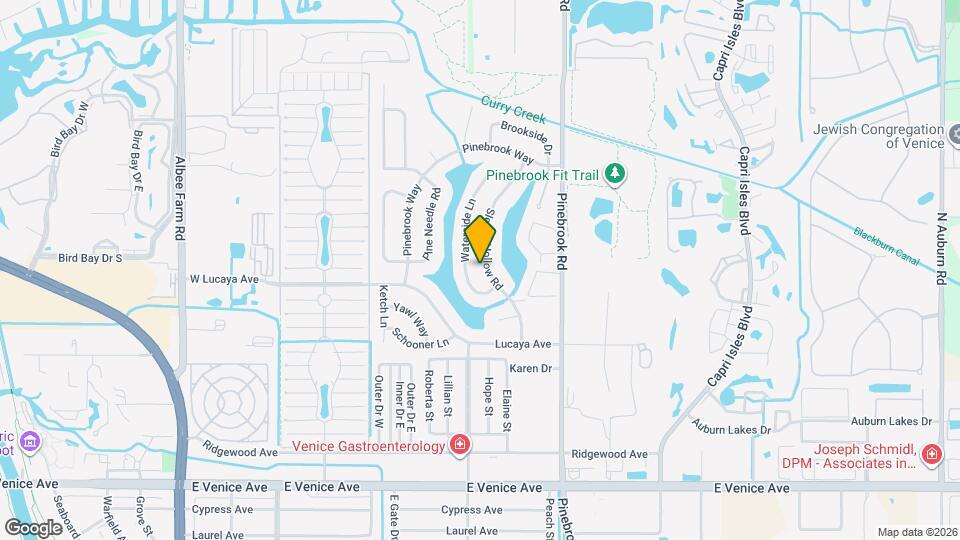 1221 Sleepy Hollow Rd Map and Location Details