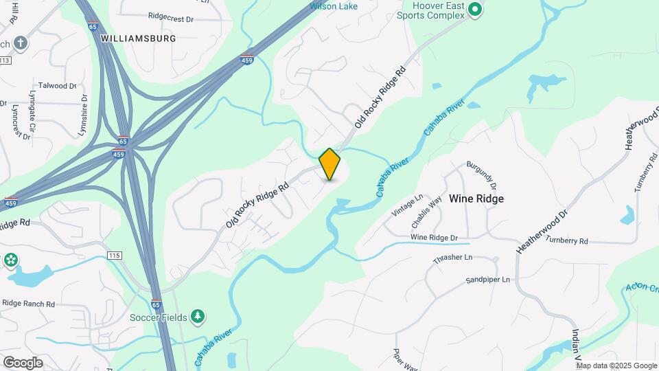 602 Old Rocky Ridge Ln Map and Location Details