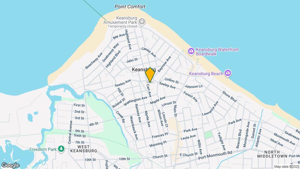 172 Carr Ave Map and Location Details