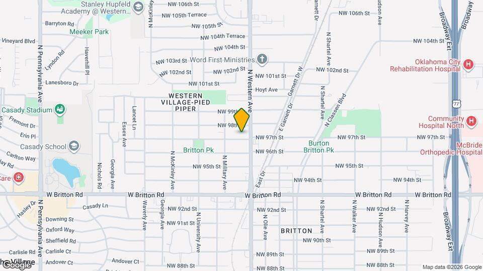 1115 NW 97th St Map and Location Details