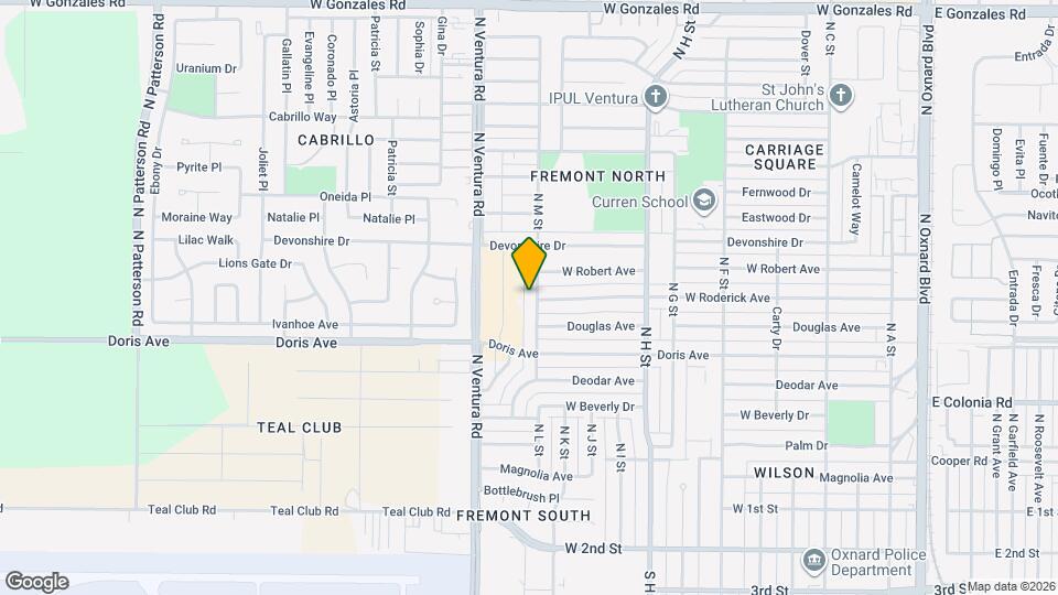 801-803 N M St Map and Location Details