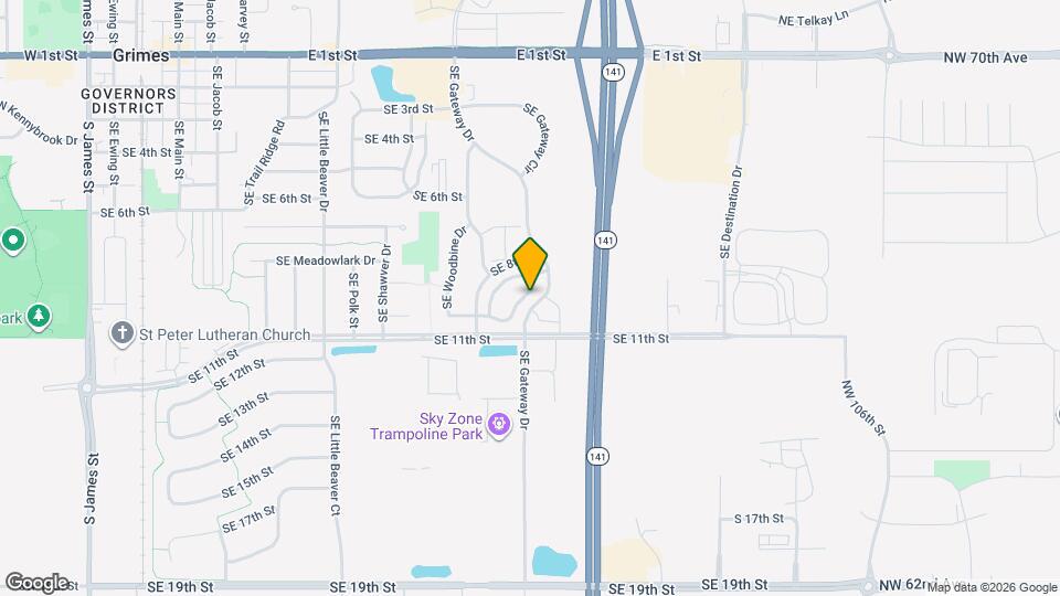 901 SE 10th Ln Map and Location Details