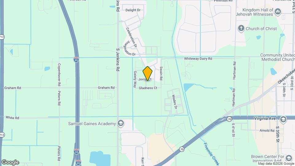 1810 Celebration Dr Map and Location Details