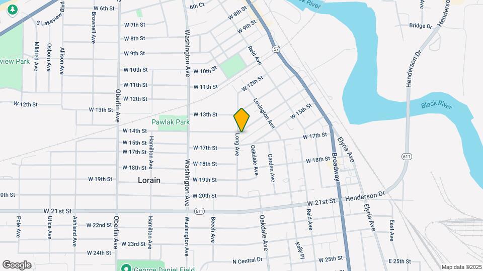 745 W 14th St Map and Location Details