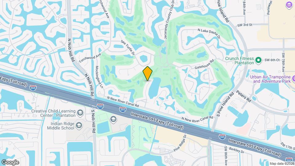 921 Bayberry Point Dr Map and Location Details