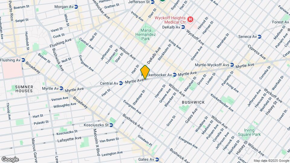 1306 Myrtle Ave Mapa y Detalles de la Ubicación