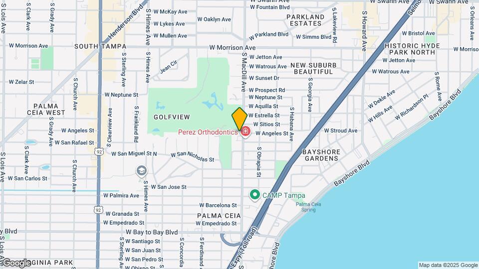 1903 S MacDill Ave Map and Location Details